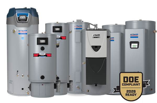 American DOE Compliant Water Heaters