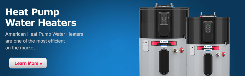 American Hybrid Electric Heat Pump Water Heaters